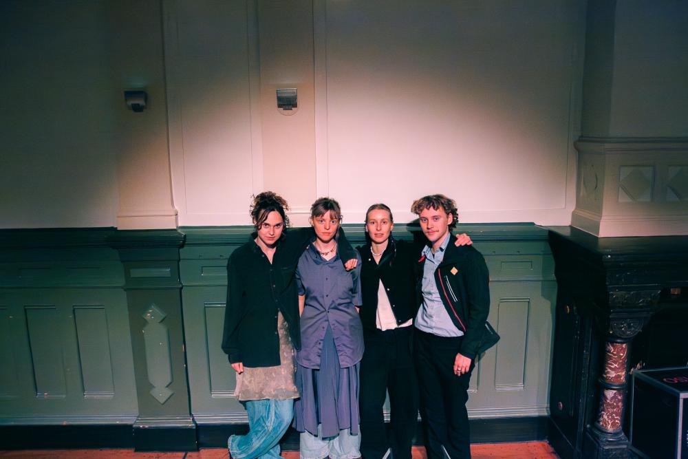 Rosa Hanssen, Lara van der Poel, Ariane Groot and Yannick Bronkhorst  Photo Jasper van der Burgh